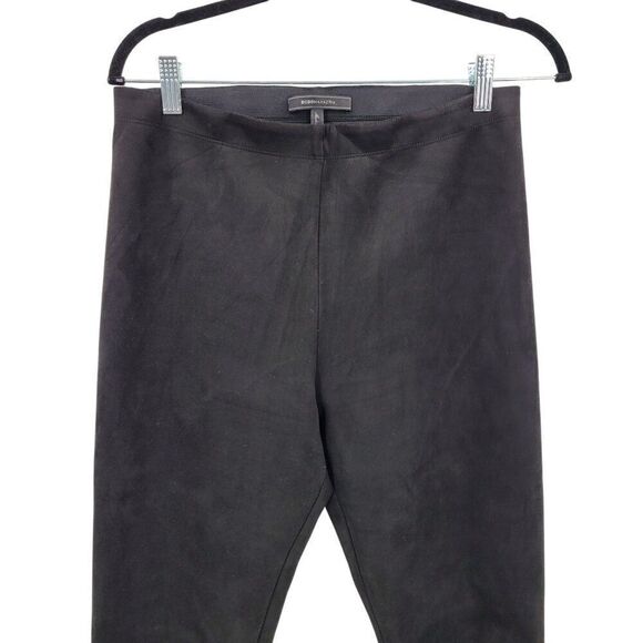 Revolves BCBGMAXAZRIA Faux Suede High-Waisted Mason Leggings L Black Baddie - Picture 5 of 12